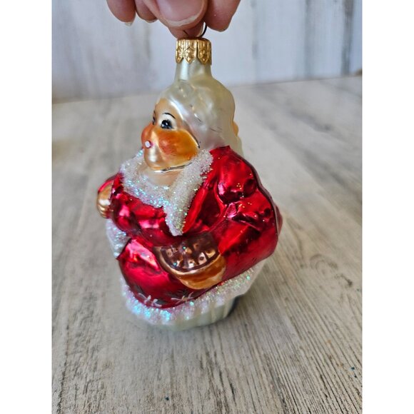Radko Santa mrs Claus vintage ornament cookie Xmas cupcake tree - Picture 5 of 10